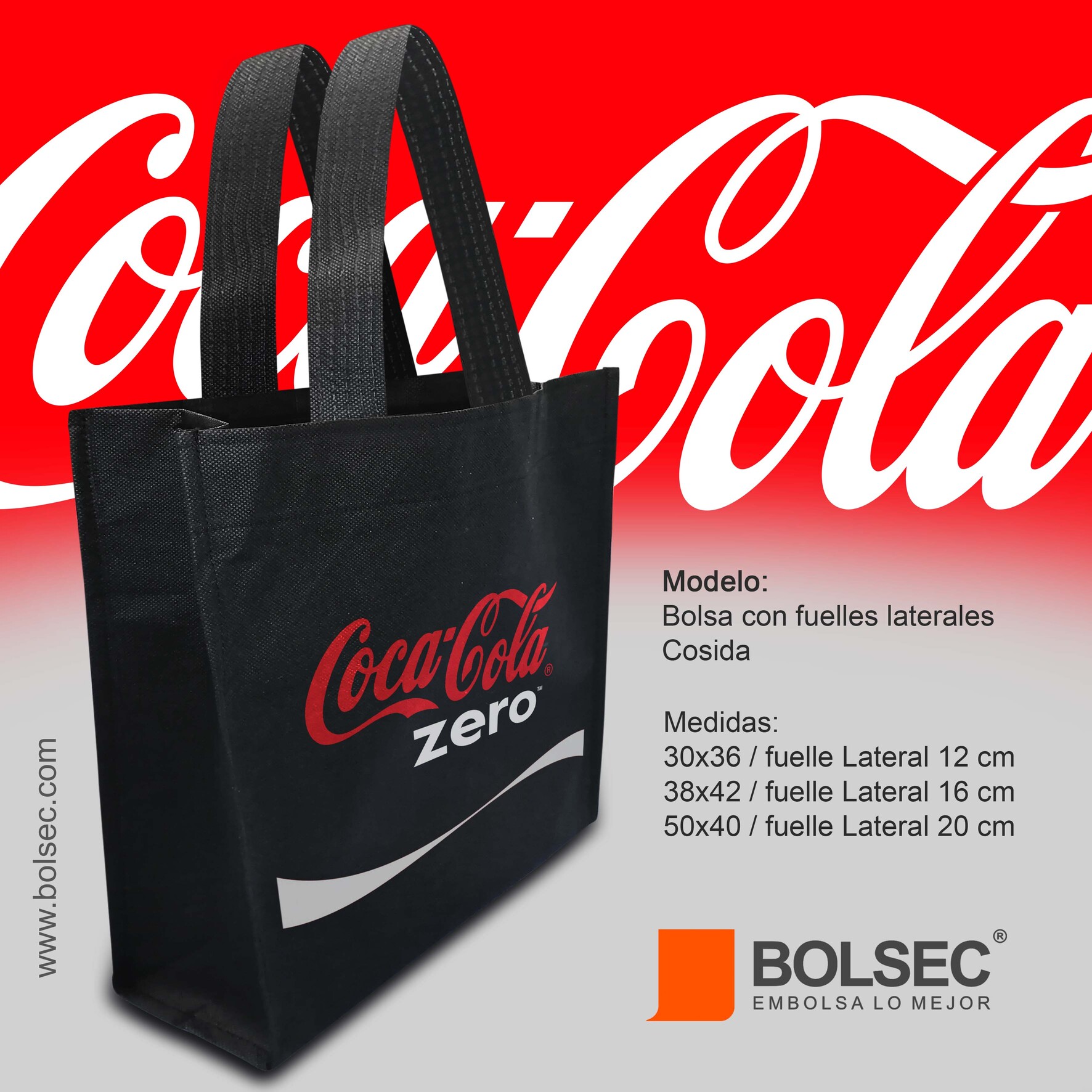 bolsas ecolgogicas cosidas personalizadas