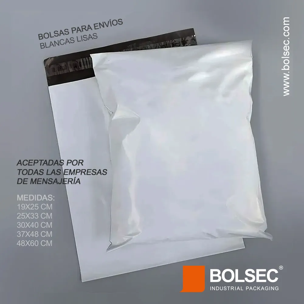 sobres de plástico para envíos